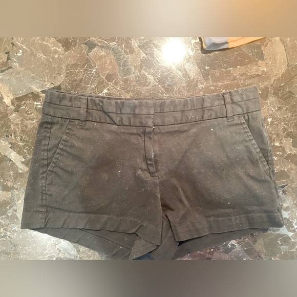 Anthropologie Black Bermuda Standard Shorts - 6 - Picture 1 of 8